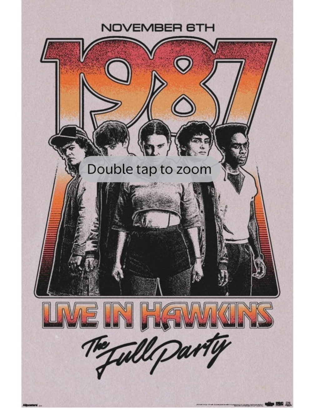 Netflix Stranger Things Season 5 (2025) - Live In Hawkins Wall Poster New